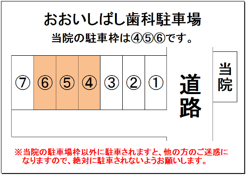 駐車場配置図